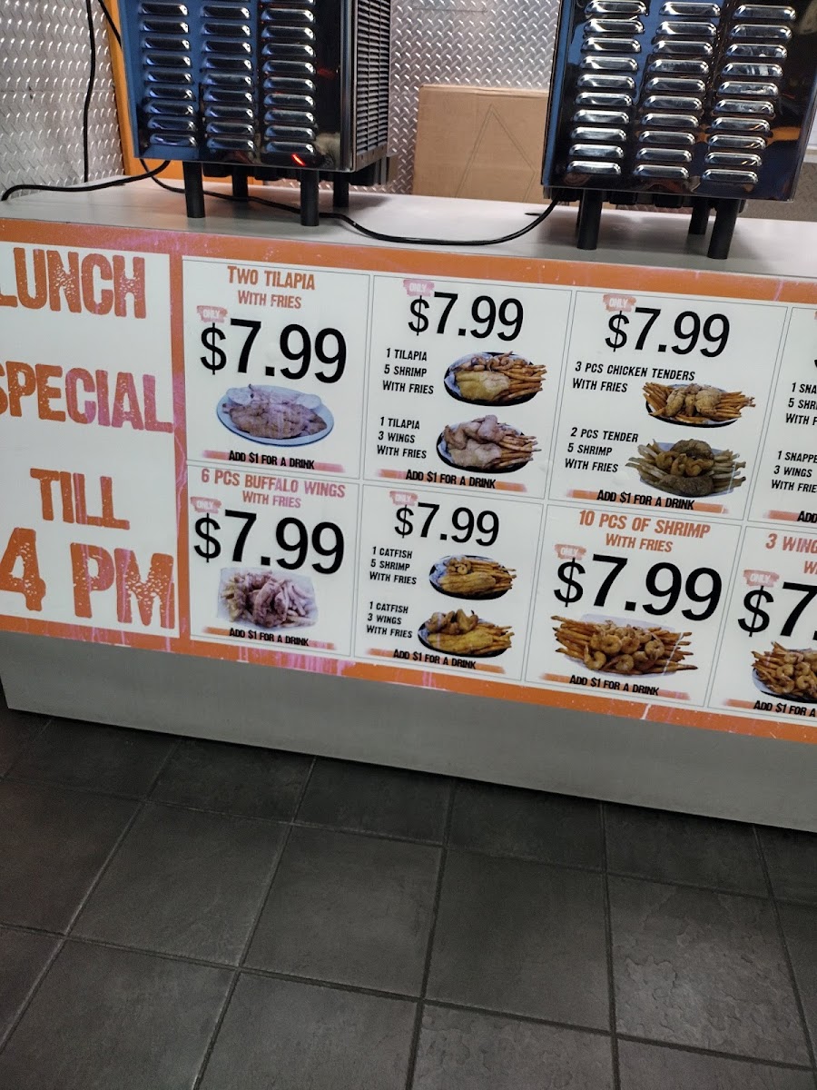 Snappers Fish And Chicken Menu - Image 6